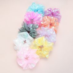 Сетчатая резинка для волос для девочек 9шт Shein