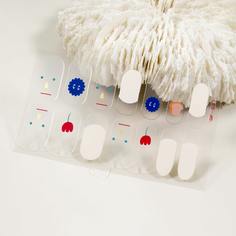 Стикер для ногтей с мультипликационным рисунком 1 лист Shein