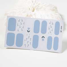 1 лист Стикер для ногтей с цветочным рисунком Shein