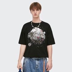 Мужская футболка с принтом луны Shein