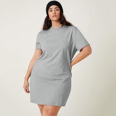 Одноцветный Повседневный Платья размер плюс Shein