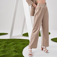 Брюки в полоску Shein