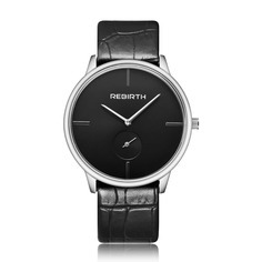 Мужские круглые стрелочные кварцевые часы Shein