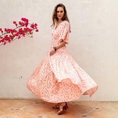 Платье с цветочным принтом Shein