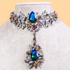 Ожерелье с драгоценным камнем Shein