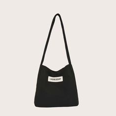 Шляпа с текстовым принтом Shein