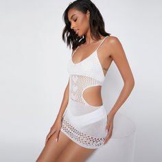 Накидка крючком с разрезом Shein