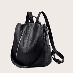 Регулируемый Одноцветный Круто Рюкзак Shein