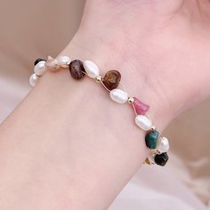 Браслет из натурального жемчуга и камня Shein