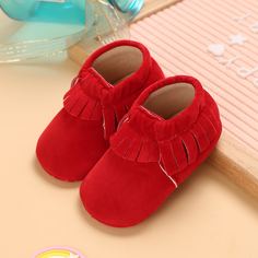 Балетки с бахромой для девочек Shein