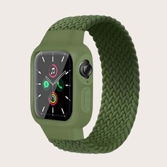 Плетеный ремешок и чехол для iWatch Shein