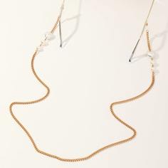 Цепочка для очков с искусственным жемчугом для девочек Shein