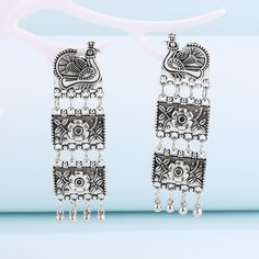 Геометрические серьги-подвески Shein