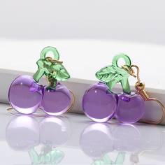 Серьги в форме вишни Shein