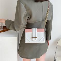 Двухцветная сумка через плечо Shein