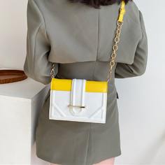 Двухцветная сумка через плечо Shein