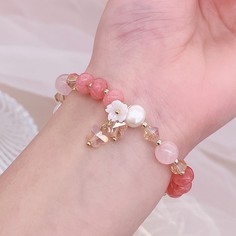 Натуральный жемчуг Изысканные браслеты Shein