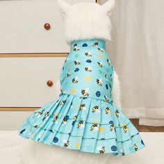 с оборками Фрукты и овощи Платья для домашних животных Shein