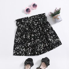 Пояс цветочный Бохо Шорты для девочек Shein