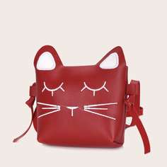 Мультяшный принт Детские сумки через плечо Shein