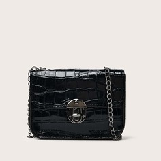 На цепочке Крокодил Модный Сумка через плечо Shein