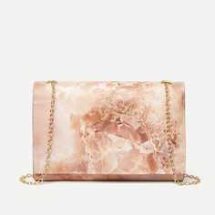На цепочке Мрамор Модный Сумка через плечо Shein