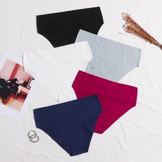 Бесшовные трусики 5шт Shein