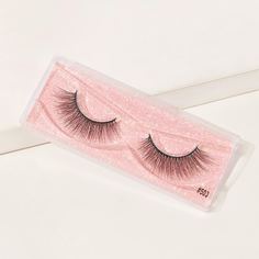 Натуральные накладные густые ресницы 1 пара Shein