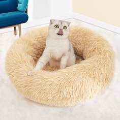 1шт плюшевая кровать для кошек Shein