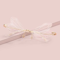 Солнцезащитные очки в форме стрекозы Shein