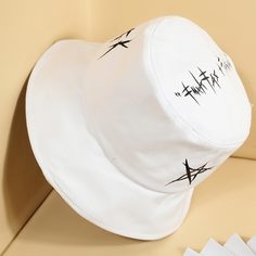 Мужская шляпа с узором звезды Shein