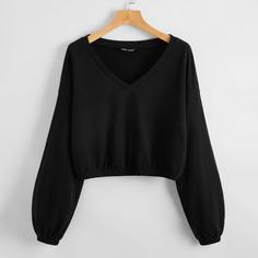 Кроп свитшот Shein