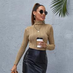 Свитер с высоким воротником Shein