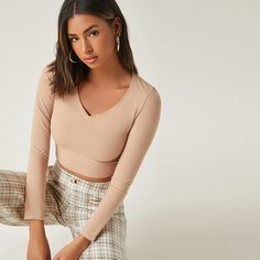 Одноцветный Повседневный Футболки Shein