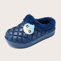 Плюшевые шлепанцы для мальчиков Shein