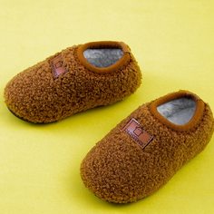 Плюшевые шлепанцы для мальчиков Shein