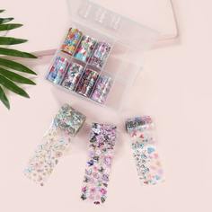 10шт наклейка для ногтей с узором бабочки Shein