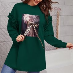 Свитшот с узлом Shein
