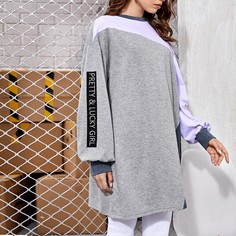буква Повседневный Свитшоты Shein