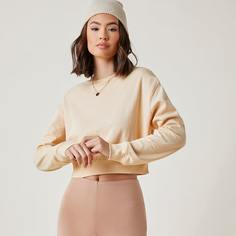Ровный цвет Повседневный Свитшоты Shein