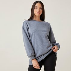 Длинный пуловер оверсайз Shein
