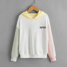 буква Повседневный Толстовки для девочек Shein