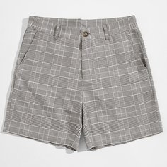 Мужские шорты в клетку Shein