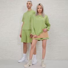 Ровный цвет Повседневный Свитшоты Shein