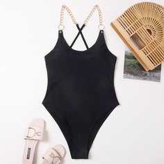 Оригинальный слитный купальник Shein