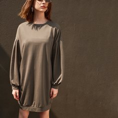 Ровный цвет Повседневный Свитшоты Shein