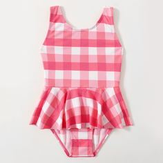 Клетка милый Купальники для девочек Shein
