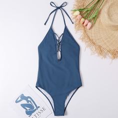 Слитный купальник Shein