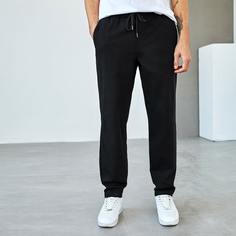 на кулиске Одноцветный Мужские Спортивные Брюки Shein