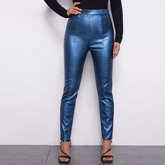 Однотонные леггинсы Shein
